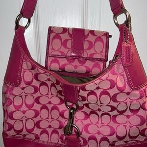 Coach Purse and Wallet combo